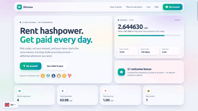 Visit project Bitomax bitomax.cc