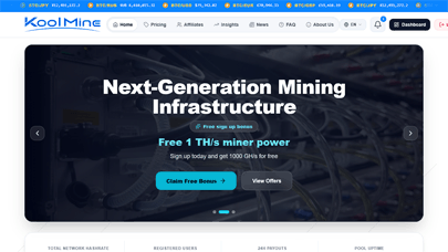 Visit project KoolMine koolmine.io