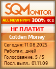Кнопка Статуса для Инвест-Проекта Golden Money