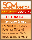 Кнопка Статуса для Инвест-Проекта Synergy Great