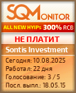 Кнопка Статуса для Инвест-Проекта Sontis Investment