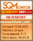 Кнопка Статуса для Инвест-Проекта AdamantBank Limited