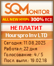 Кнопка Статуса для Инвест-Проекта Hourspro Inv LTD