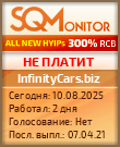 Кнопка Статуса для Инвест-Проекта InfinityCars.biz