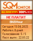 Кнопка Статуса для Инвест-Проекта BNBHour