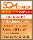 Кнопка Статуса для Хайпа AfriExchanger Investment Club