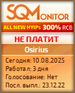 Кнопка Статуса для Инвест-Проекта Osirius