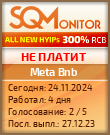 Кнопка Статуса для Хайпа Meta Bnb