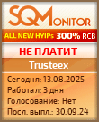 Кнопка Статуса для Инвест-Проекта Trusteex