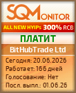 Кнопка Статуса для Инвест-Проекта BitHubTrade Ltd