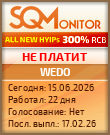 Кнопка Статуса для Инвест-Проекта WEDO