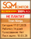 Кнопка Статуса для Инвест-Проекта Tron Ninja