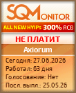 Кнопка Статуса для Инвест-Проекта Axiorum