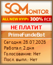 Кнопка Статуса для Инвест-Проекта PrimeFundeBot
