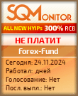 Кнопка Статуса для Хайпа Forex-Fund